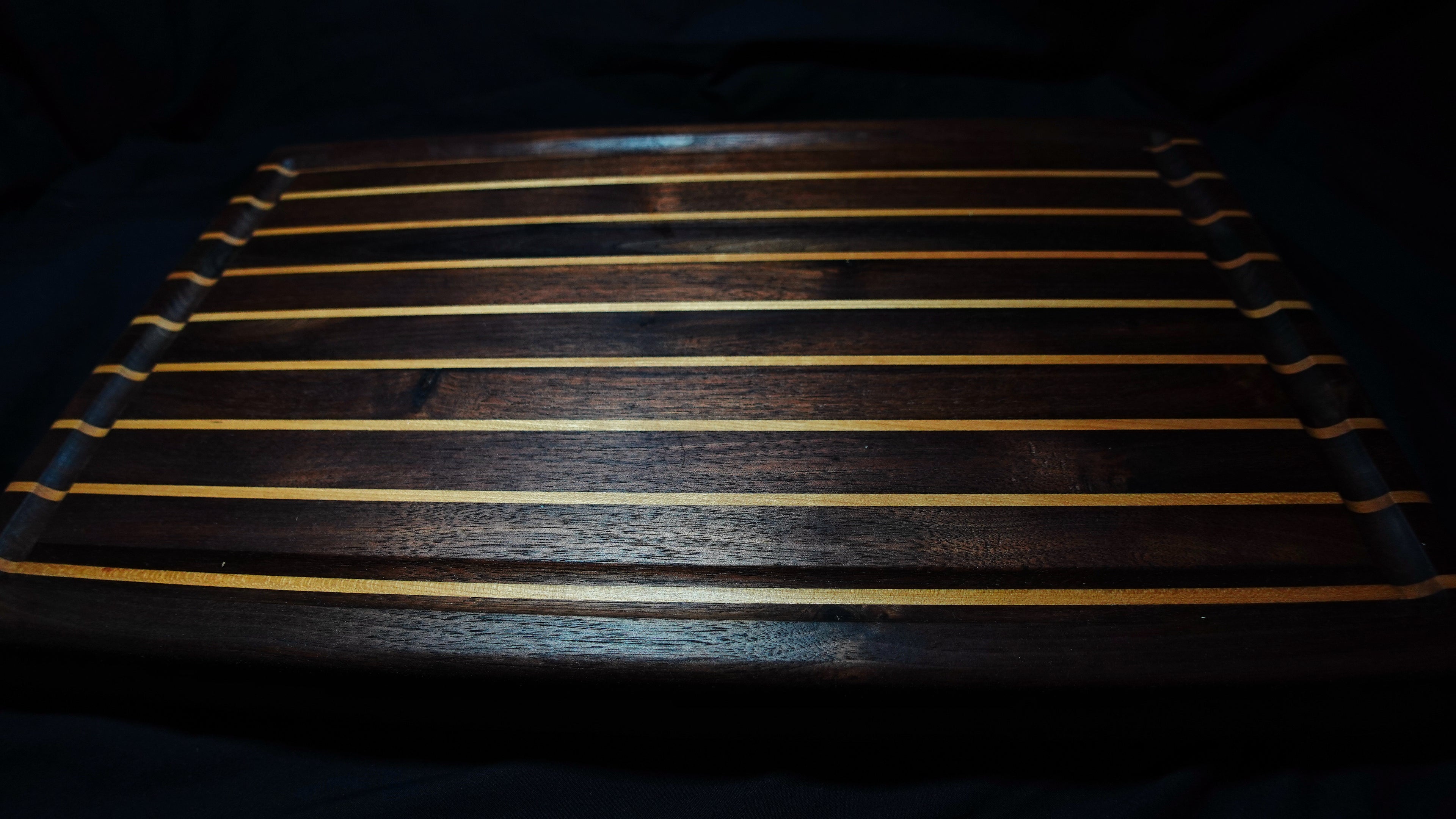 Black walnut and Cherry Cutting Board